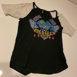 Forever21 Van Halen top